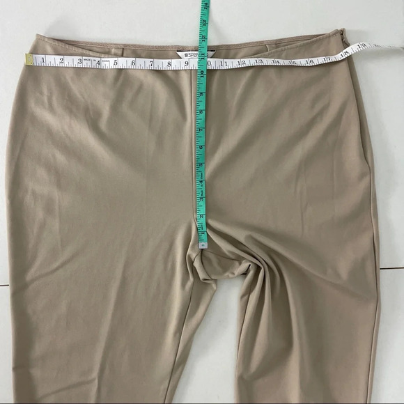 Spanner Women’s Trousers Pants Taupe Stretch Sz 14 Neutral Career Wear Comfort - Picture 9 of 11